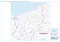 Zachodniopomorskie - mapa fizyczna i konturowa