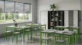 Stolik MAGDA blat COMPACT HPL, 2-osobowy