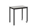 Stolik mobilny MAGDA blat COMPACT HPL, 1-osobowy 