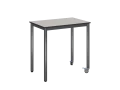 Stolik mobilny MAGDA blat COMPACT HPL, 1-osobowy 