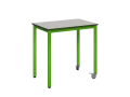 Stolik mobilny MAGDA blat COMPACT HPL, 1-osobowy 