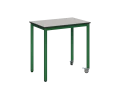 Stolik mobilny MAGDA blat COMPACT HPL, 1-osobowy 