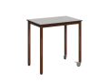 Stolik mobilny MAGDA blat COMPACT HPL, 1-osobowy 