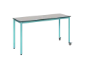 Stolik mobilny MAGDA blat COMPACT HPL, 2-osobowy 