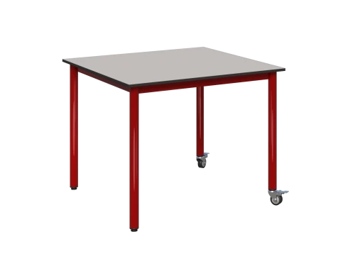Stolik mobilny MAGDA blat COMPACT HPL,  800x800 mm