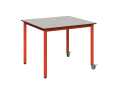 Stolik mobilny MAGDA blat COMPACT HPL,  800x800 mm
