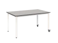 Stolik mobilny MAGDA blat COMPACT HPL 1200x800 mm
