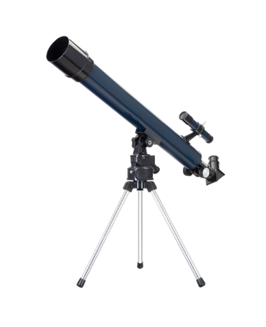 Zestaw Levenhuk Discovery Scope 3 z książką, trzy przyrządy optyczne: teleskop, mikroskop i lornetkę
