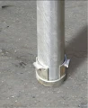 Zestaw do koszykówki Gęsia Szyja wysięg 120cm z tablicą stalową z tuleją