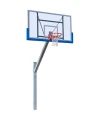 Zestaw do koszykówki Euro Court Pro 120x120 wysięg 160cm z tablicą plexi