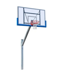 Zestaw do koszykówki Euro Court Pro 120x120 wysięg 160cm z tablicą plexi