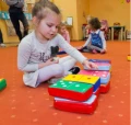 ZESTAW KOSTKI DOMINO DLA MAŁYCH DZIECI 