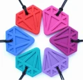 Naszyjnik logopedyczny ARK DIAMENT - bardzo twardy XXT LAWENDOWY