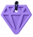 Naszyjnik logopedyczny ARK DIAMENT - bardzo twardy XXT LAWENDOWY