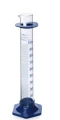 Cylinder miarowy BIOSENS szklany z podziałką 100ml stopa PP 