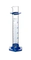 Cylinder miarowy BIOSENS szklany z podziałką 50ml stopa PP 