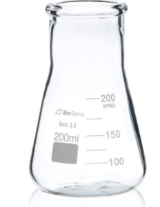 Kolba stożkowa szeroka szyja 0200 ml BIOSENS 