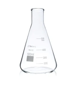 Kolba stożkowa wąska szyja 0500ml BIOSENS