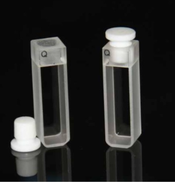 21QS10. Kuweta kwarcowa z korkiem teflonowym 10mm 