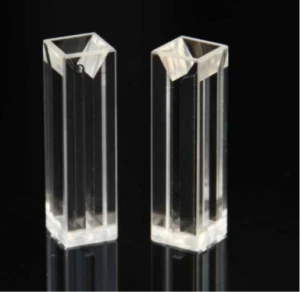 9FQS10. Kuweta kwarcowa do fluorymetru z przykrywką teflonową 10mm, obj. 0,7 ml 