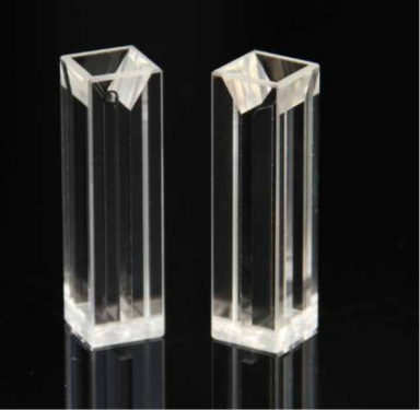 9FQS10. Kuweta kwarcowa do fluorymetru z przykrywką teflonową 10mm, obj. 0,7 ml 
