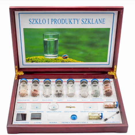 Model szkła i produktów szklanych EDUKO