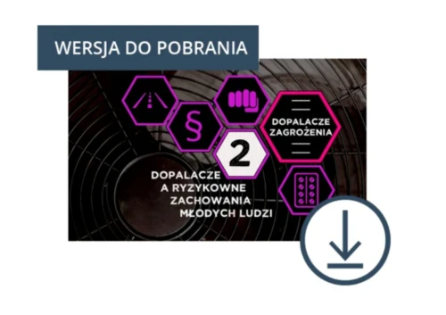 Dopalacze a ryzykowne zachowania młodych ludzi, materiały edukacyjne DO POBRANIA