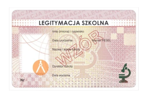 Legitymacja szkolna EDU I/4-N UNIQUE - funkcja karty zbliżeniowej
