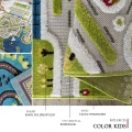 Dywan Sensoryczny Dla Dzieci COLOR KIDS 04 - Wielokolorowy