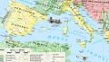 I Wojna Światowa 1914-16 - mapa ścienna