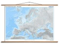 Mapa Hipsometryczna Europy - ćwiczeniowa