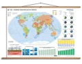 OZE - Energie odnawialne na świecie - mapa ścienna