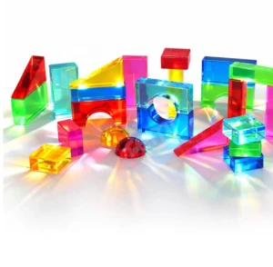 KLOCKI 64 z szablonami - geometria i logiczne myślenie