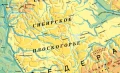 Federacja Rosyjska - mapa fizyczna
