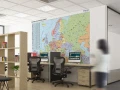 Mapa polityczna Europy  - mapa ścienna