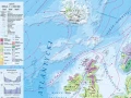 Mapa krajobrazowa Europy - mapa ścienna