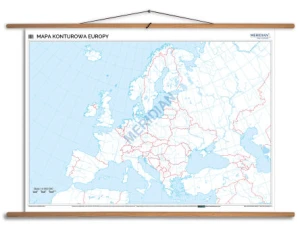 Mapa konturowa Europy