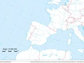Mapa konturowa Europy