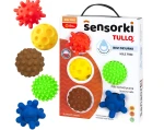 Sensorki Tullo. Piłki sensoryczne 5 szt. Bez dziurki