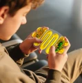 Gnioteksensoryczny z cieczą squishy - kolor pomarańczowy 