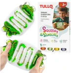 Gnioteksensoryczny z cieczą squishy - kolor zielony