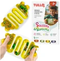 Gnioteksensoryczny z cieczą squishy - kolor żółty