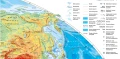 Mapa fizyczna świata