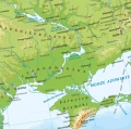 Europa - mapa szkolna ścienna polityczna i fizyczna dwustronna, różne rozmiary