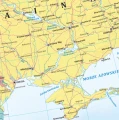 Europa - mapa szkolna ścienna polityczna i fizyczna dwustronna, różne rozmiary