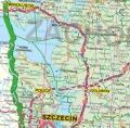Polska - mapa ścienna administracyjno-drogowa - różne wymiary