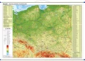Polska - mapa ścienna dwustronna administracyjno-fizyczna - różne wymiary