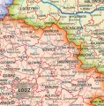Polska - mapa ścienna dwustronna administracyjno-fizyczna - różne wymiary