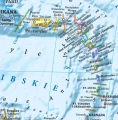 Świat - mapa szkolna ścienna polityczna XXL 194x140 cm