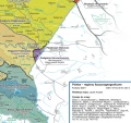 Polska regiony fizycznogeograficzne - szkolna mapa ścienna 196x132 cm
